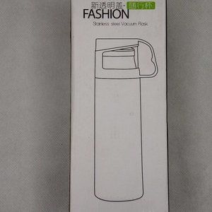 qiuai stainless steel vacuum flask coffee thremos, new